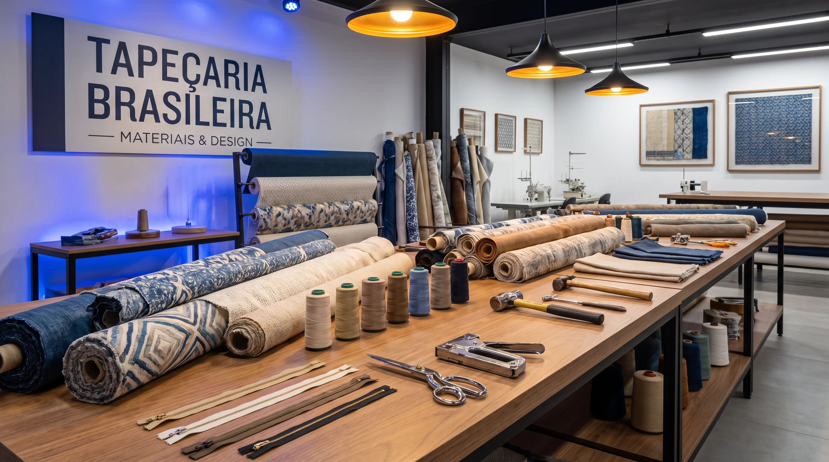 Artigos para Tapeçaria em Santos - Acessórios, móveis, cortinas e espumas